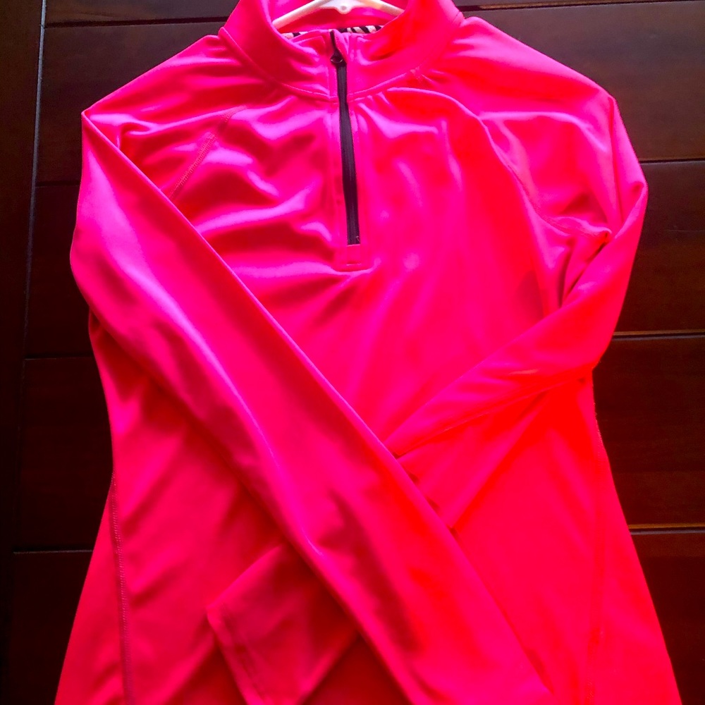 Hot pink pull over